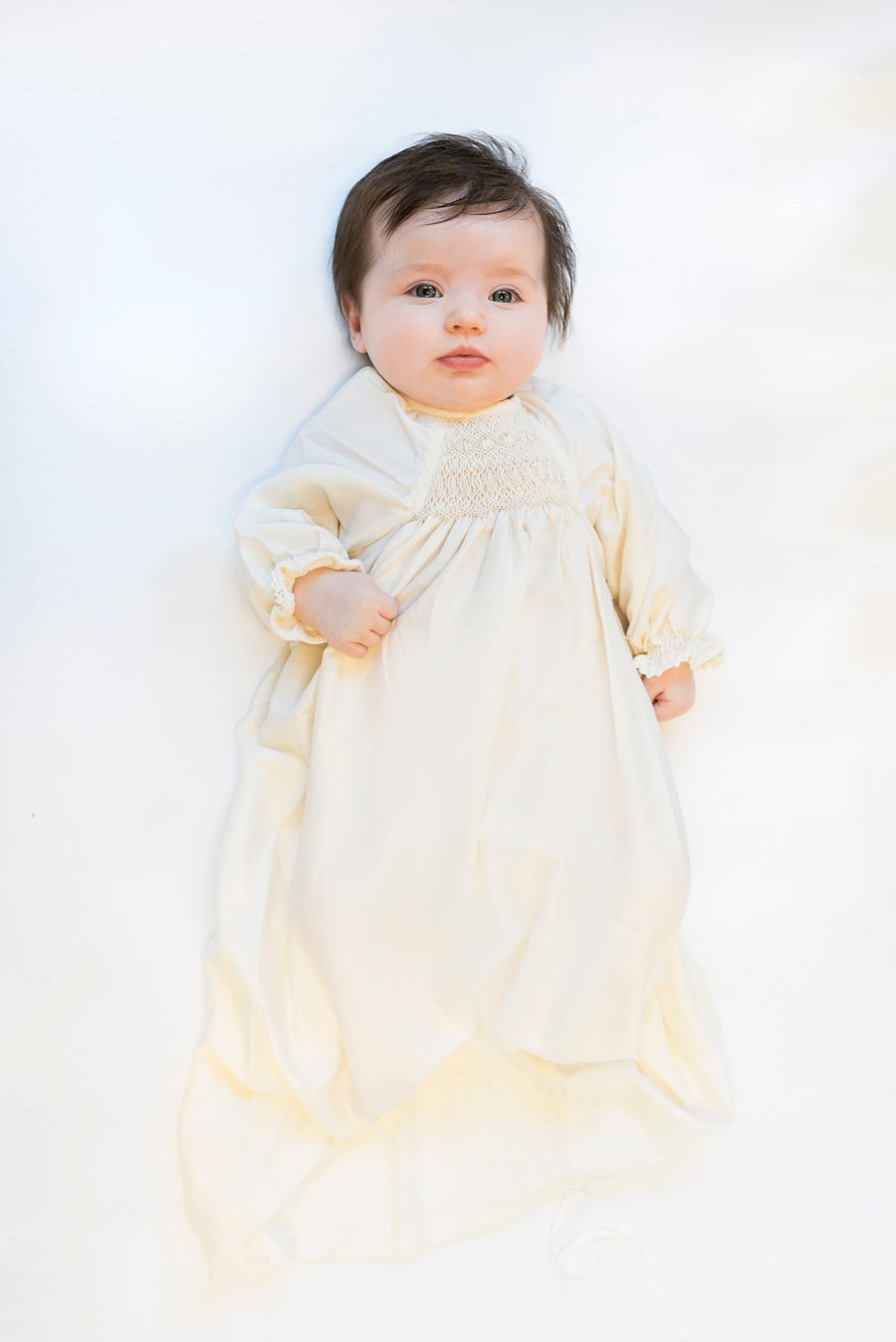 Anita's House Cotton Smock Nightie - Cream Smock