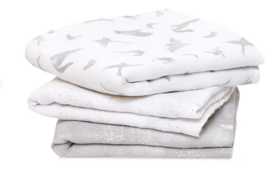 Aden and Anais - Organic Cotton Muslin Squares - Map the Stars
