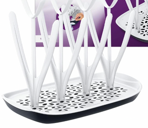 Baby bottle drying rack