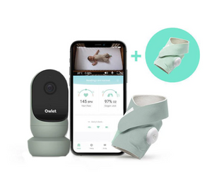 Owlet Monitor Duo - Smart Sock 3 + Cam 2 - Sleepy Sage