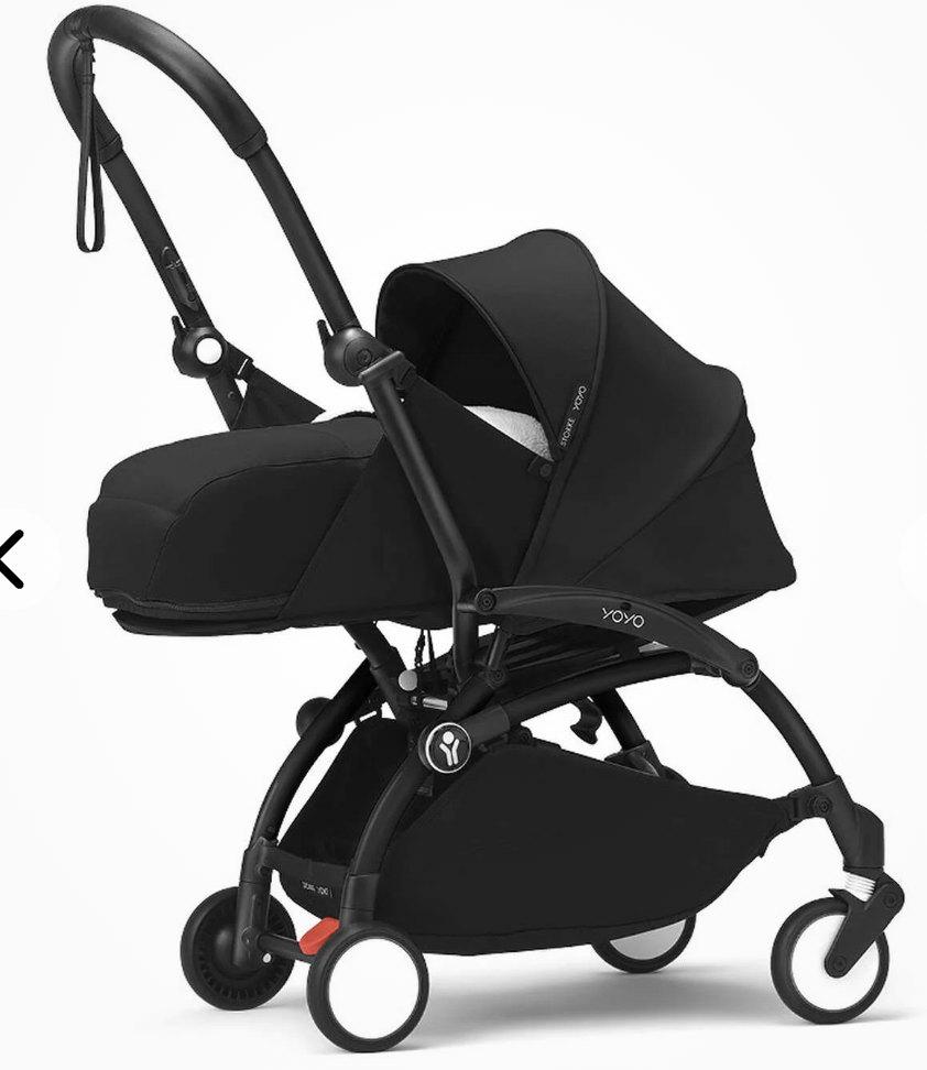 Stokke® YOYO³ stroller with newborn pack and seat - Black