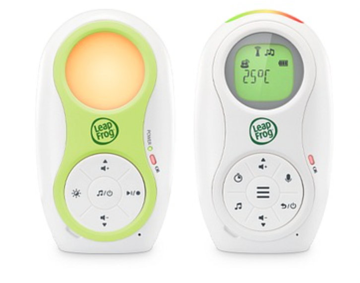 Leapfrog LF80 Audio Baby Monitor with Night Light - 460m range