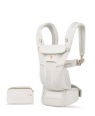 Ergobaby Omni Breeze Baby Carrier - SoftFlex Mesh: Natural Beige