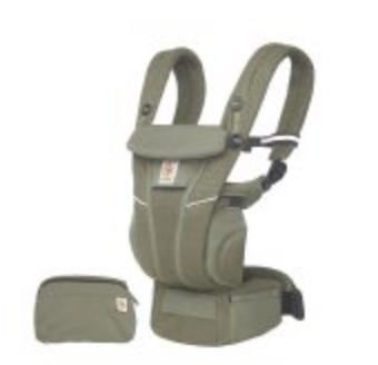 Ergobaby Omni Breeze Baby Carrier – SoftFlex Mesh: Olive Green