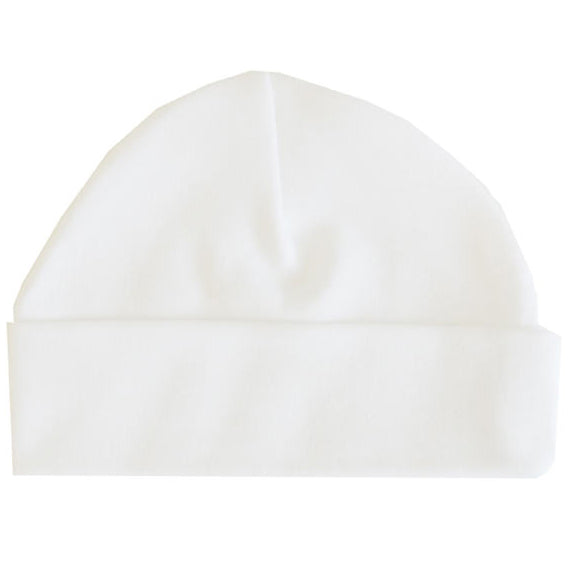 AH White Pure Cotton Beanie (GR)