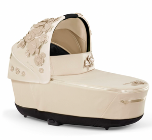 Cybex Priam Lux Carrycot - Fashion Collection - Nude Beige (Flowers) (GR)