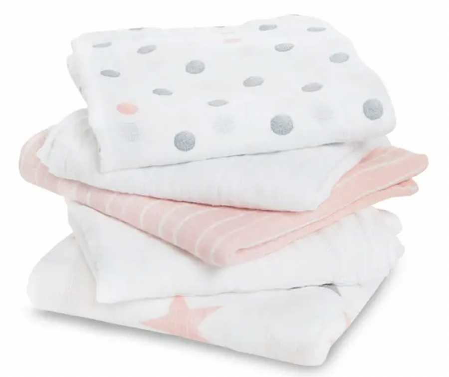 Aden & Anais Musy Muslins 5 pack (GR)