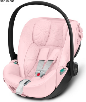 Cybex Cloud Z2 I-size  Fashion Collection - Pale Blush (Flowers) (A)