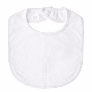AH White Pure Cotton Bib (GR)