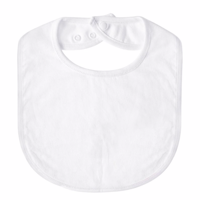 AH White Pure Cotton Bib (GR)