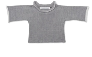 Anitas House Merino Jumper 0-6M / Grey Baby Clothing