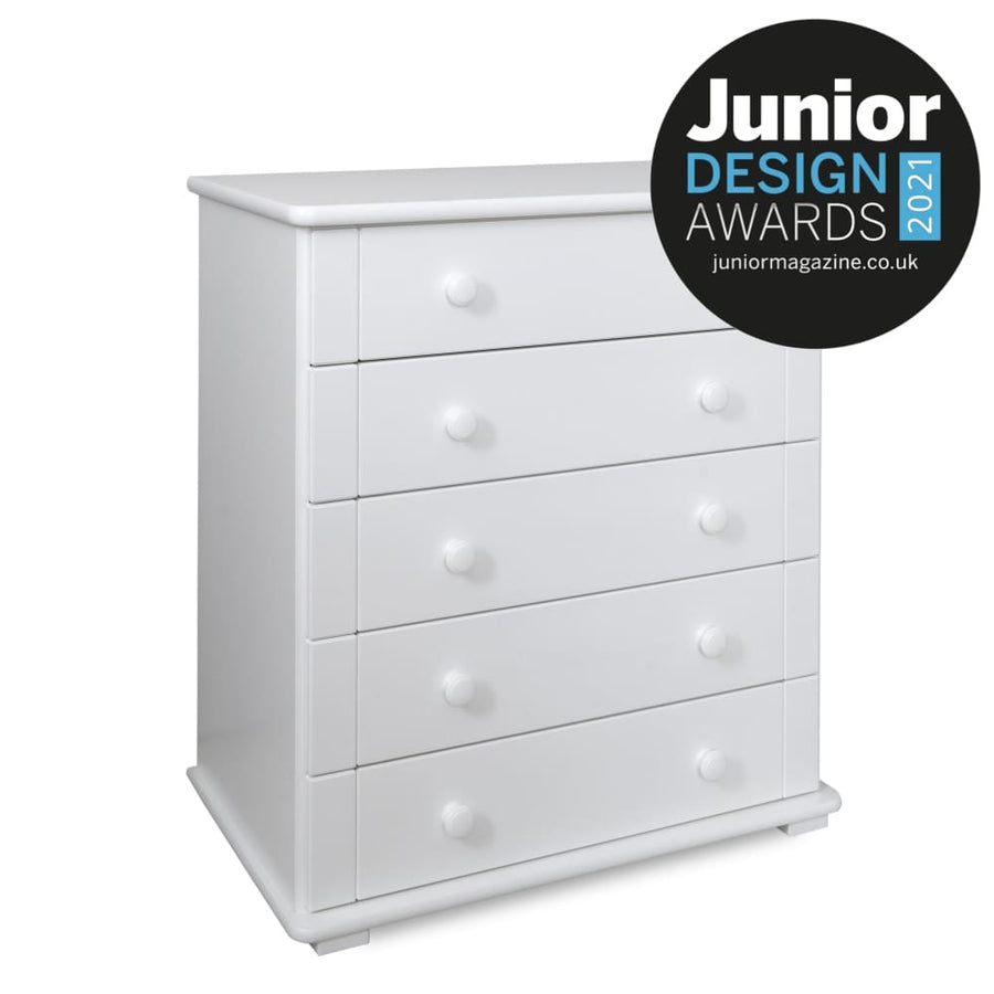 Anitas House Mia 5 Drawer Chest Of Drawers Furniture